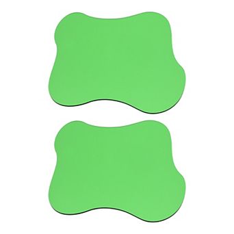 2 pc Acrylic Irregular Coasters, Creative Cloud Shape Coffee Cup Coaster 7"x6"