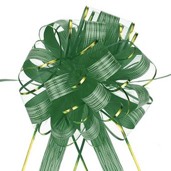 20 pc 8 Inch Large Pull Bows Gift Wrapping Bows Ribbon Organza