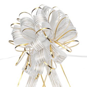 20 pc 8 Inch Large Pull Bows Gift Wrapping Bows Ribbon Organza