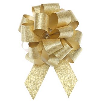 20 pc 8" Glitter Car Large Pull Bow Gift Wrapping Bows for Flower Presents Wedding Car