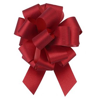 20 pc 8" Glitter Car Large Pull Bow Gift Wrapping Bows for Flower Presents Wedding Car