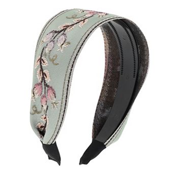 Women's Embroidered Toothed Headband 5.91"x4.33" 1 pc