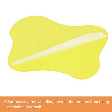 4pcs Acrylic Irregular Coasters, Creative Cloud Shape Coffee Cup Coaster 7"x6"