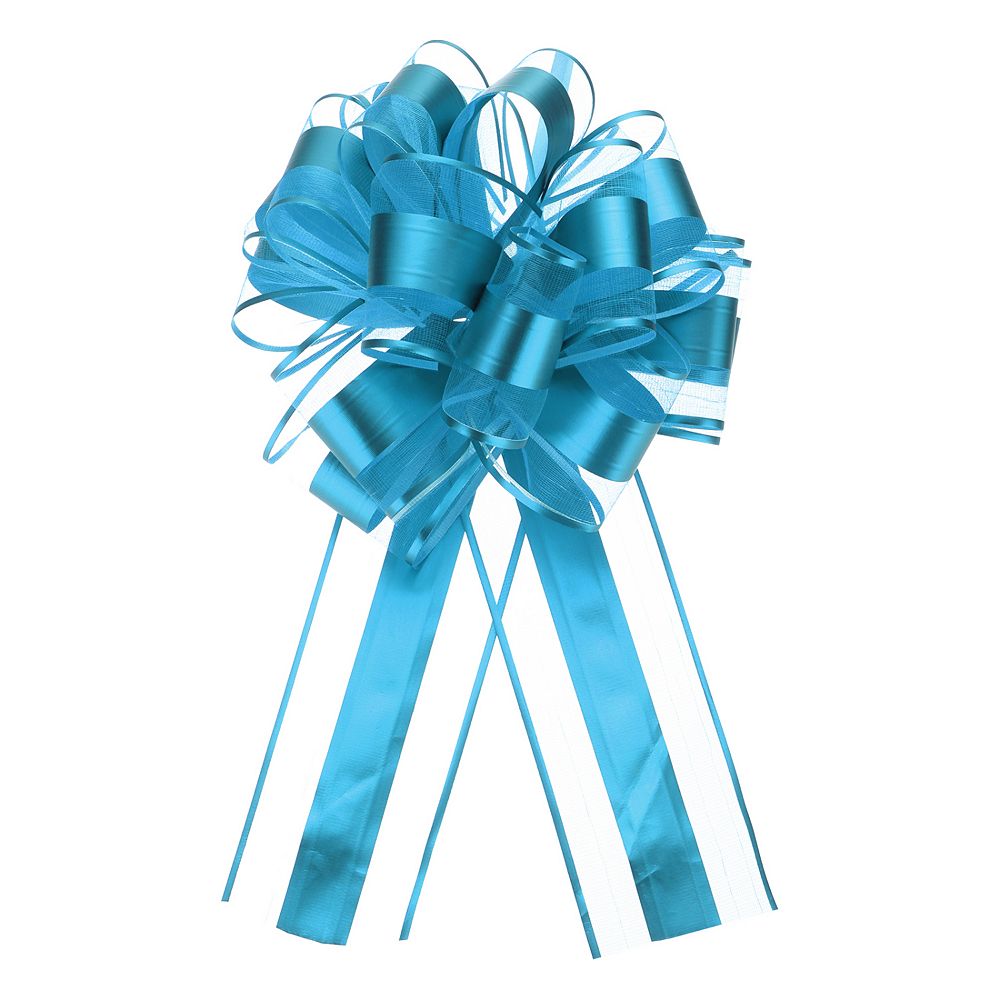 12pcs 11 Inch Extra Large Pull Bow Metallic Gift Wrapping Bows Ribbon ...