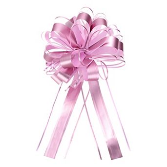 12 pc 11 Inch Extra Large Pull Bow Metallic Gift Wrapping Bows Ribbon Organza