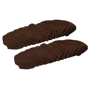 2 pc Office Chair Arm Covers, Office Chair Armrest Covers Washable Computer Chair Arm Protectors