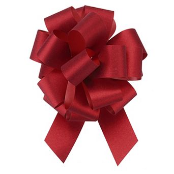 20 pc 6" Glitter Car Large Pull Bow Gift Wrapping Bows for Flower Presents Wedding Car