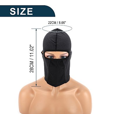 Cycling Balaclava Full Face Mask Neck Cover Windproof Face Cover Sun Protection 1 Pc