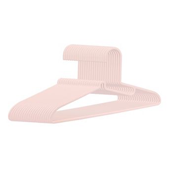 20 pc Clothes Hangers, Durable Plastic Hangers, Space Saving Pants Hangers for Closet, Coats