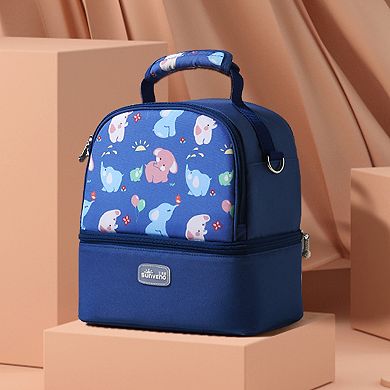 Sunveno Insulated Lunch Bag, Elephant