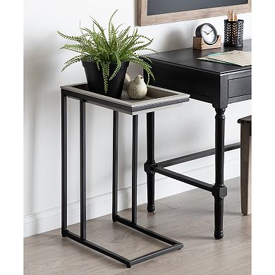 Lockridge Wood and Metal C-Table