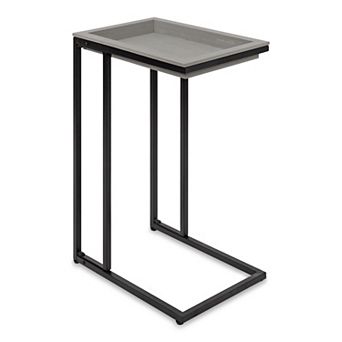 Lockridge Wood and Metal C-Table