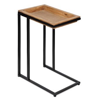Lockridge Wood and Metal C-Table