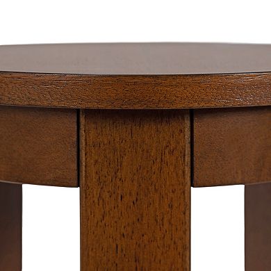 Foxford Round Wood Side Table