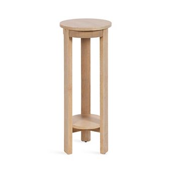 Foxford Round Wood Side Table