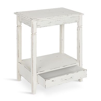 Idabelle Wood Side Table