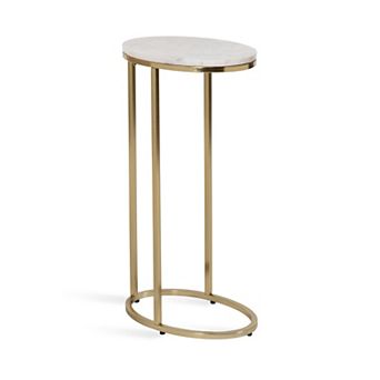 Natalli Marble Oval C-Table