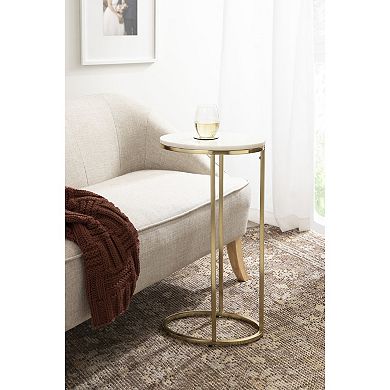 Natalli Marble Oval C-Table