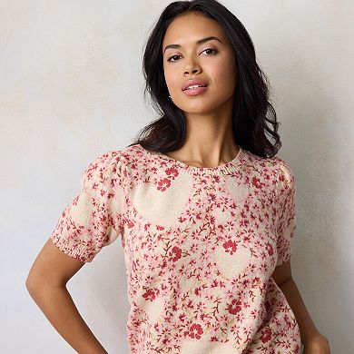 Petite LC Lauren Conrad Short Sleeve