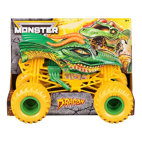 Детские игрушки Monster Jam Dragon Die-Cast Vehicle 1:24 Scale Monster Truck