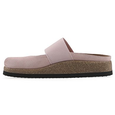 White Mountain Bassi Women's Mary Jane Clogs