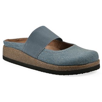 White Mountain Bassi Women's Mary Jane Clogs