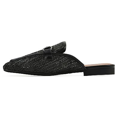 White Mountain Bobbin Women's Slip-On Mules