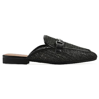 White Mountain Bobbin Women's Slip-On Mules