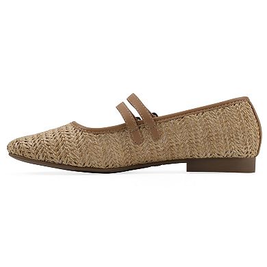 White Mountain Bocage Women's Mary Jane Flats