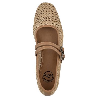 White Mountain Bocage Women's Mary Jane Flats