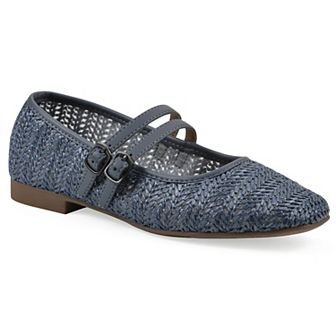 White Mountain Bocage Women's Mary Jane Flats