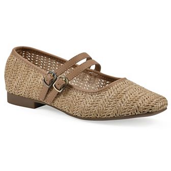White Mountain Bocage Women's Mary Jane Flats