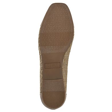 White Mountain Boco Women's Bow Accent Ballet Flats