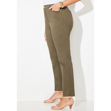 Catherines Women's Plus Size Secret Slimmer Pant