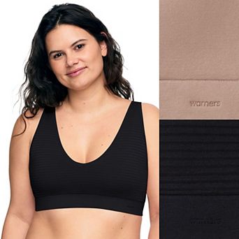 Warners Easy Does It™ Seamless Stretch Lightly Lined Convertible Wireless Bra 2-Pack WRW253PW03