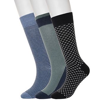 Men's Sonoma Goods For Life® 3-Pack Crew Socks