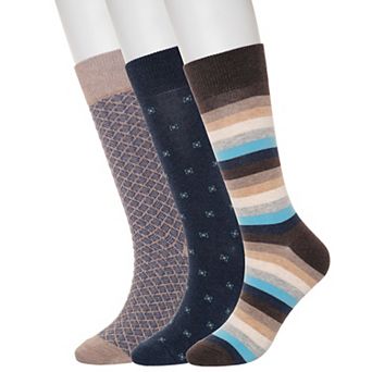 Men's Sonoma Goods For Life® 3-Pack Crew Socks