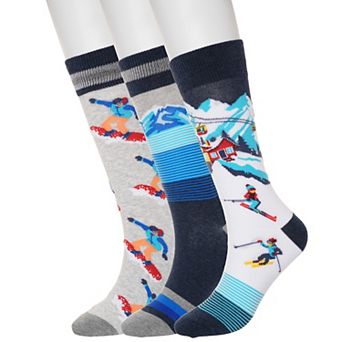 Men's Sonoma Goods For Life® 3-Pack Crew Socks