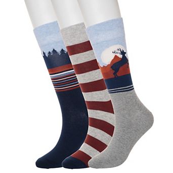 Men's Sonoma Goods For Life® 3-Pack Crew Socks