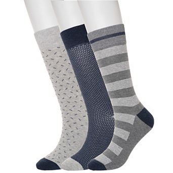 Men's Sonoma Goods For Life® 3-Pack Crew Socks