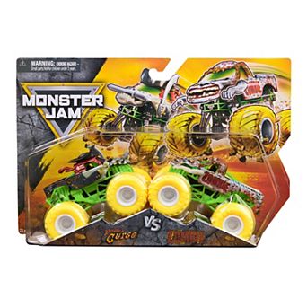 Monster Jam Pirate's Curse Vs. Zombie Die-Cast Monster Trucks 2 pc Set