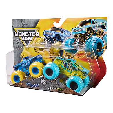 Monster Jam 2-pc. Blue Thunder Vs. Bad News Travels Fast Die-Cast Trucks