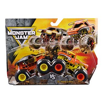 Monster Jam Max-D Vs. El Toro Loco Die-Cast Monster Trucks 2 pc Set