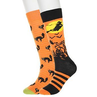 Men's Twisted Toes 2 pk Halloween Socks