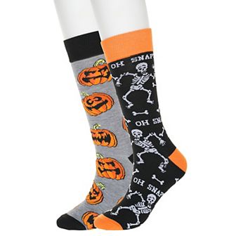 Men's Twisted Toes 2 pk Halloween Socks