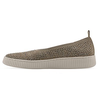 White Mountain Digs Women's Slip-On Fashion Sneakers
