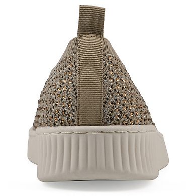 White Mountain Digs Women's Slip-On Fashion Sneakers