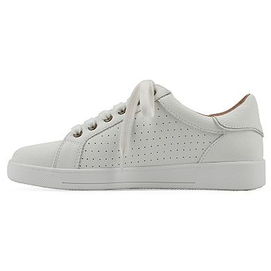 White Mountain Uniform Women's Lace-Up Sneakers