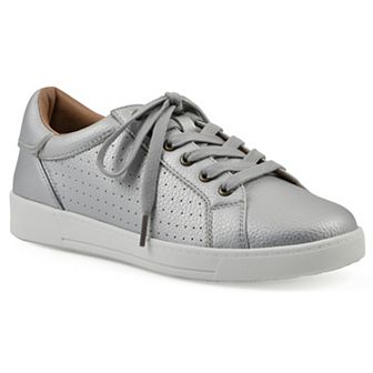 White Mountain Uniform Women's Lace-Up Sneakers