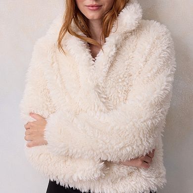 Women's LC Lauren Conrad Faux Fur Short Jacket